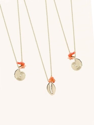 Collier Coquillage Océan (au choix)