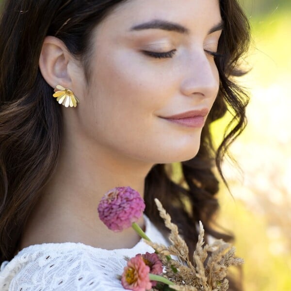 Boucles d'oreilles Tropico Plumes