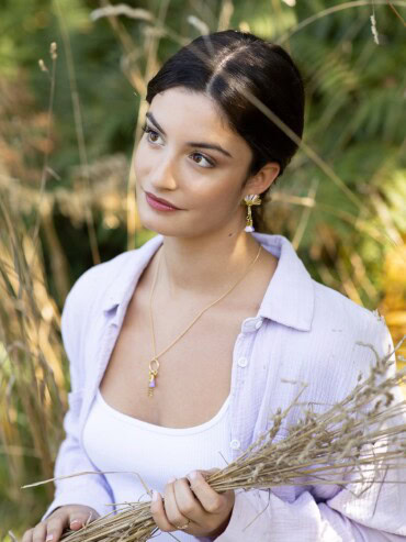 Boucles longues Tropico Lilas