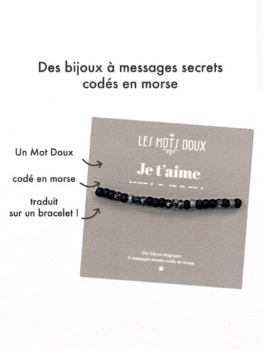 Bracelet Homme Je t'aime