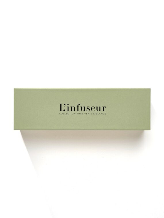 Coffret Collection de Thés L'infuseur. Thés verts et blancs