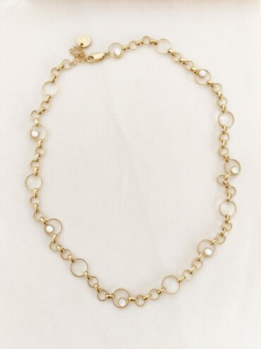 Collier Céleste Pierres fines