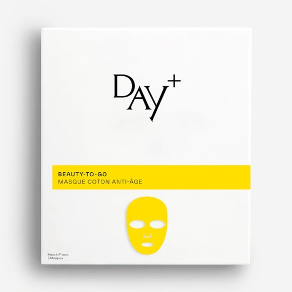 Masque visage anti-âge. Masque en coton pour la peau. Beauté et Bien-être.