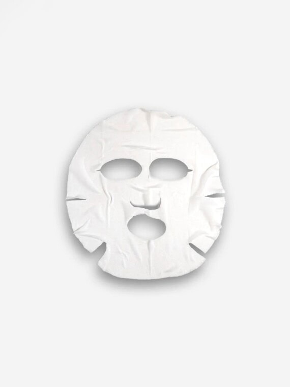 Masque visage hydratant. Masque en coton pour la peau. Beauté et Bien-être.