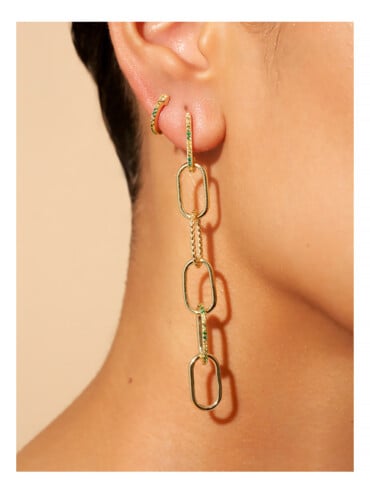 Grandes boucles d'oreilles Rheya