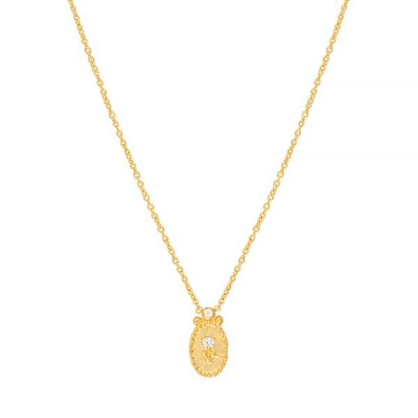 Collier mini medaille paolina