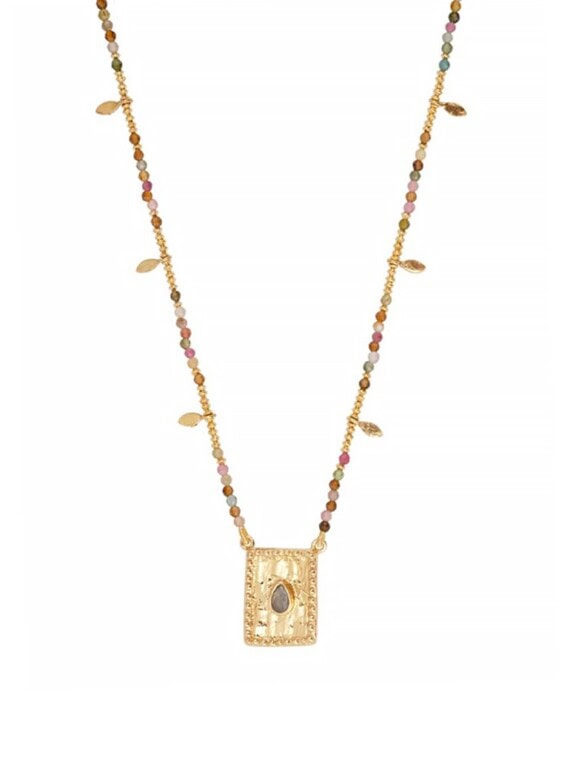 Collier talisman tourmaline maddalena