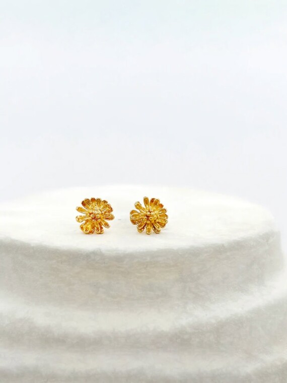 Boucles d'oreilles marguerite small