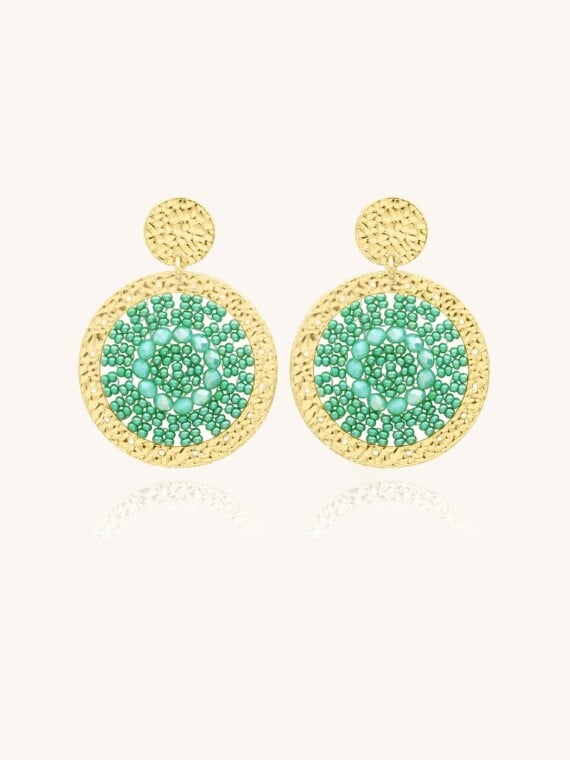 Boucles patagona vert d'eau
