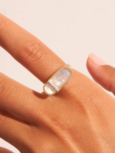 Bague Izy 3 Nacre