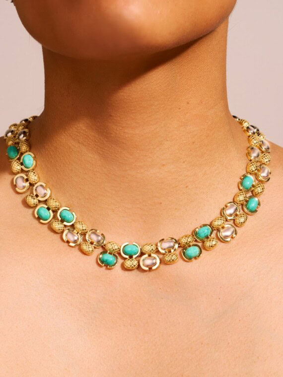 Collier amara turquoise