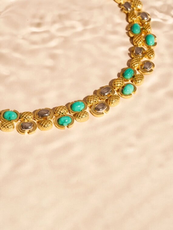 Collier amara turquoise