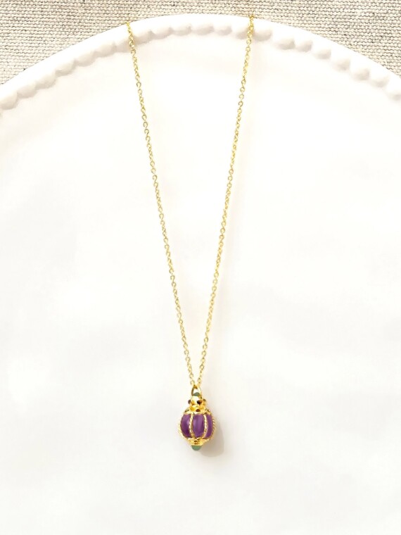 Collier Dana Amethyste