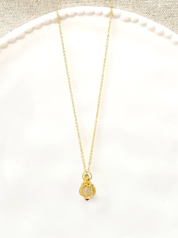 Collier Dana Citrine