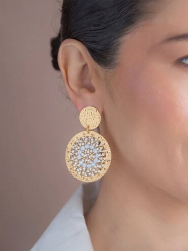 Boucles d'oreilles Patagona Sable