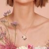 Collier fleurs florenta