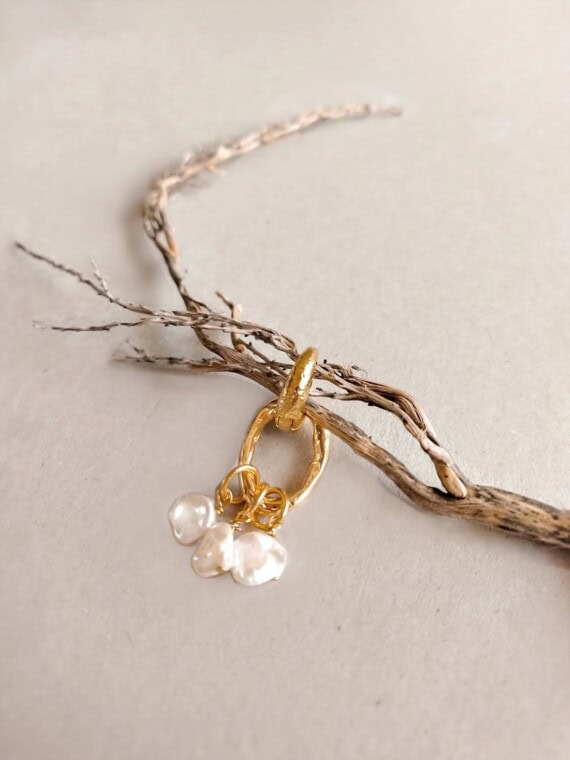 Boucles d'oreilles thalia perles