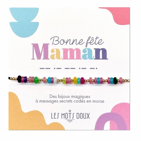 Bracelet gemmes maman