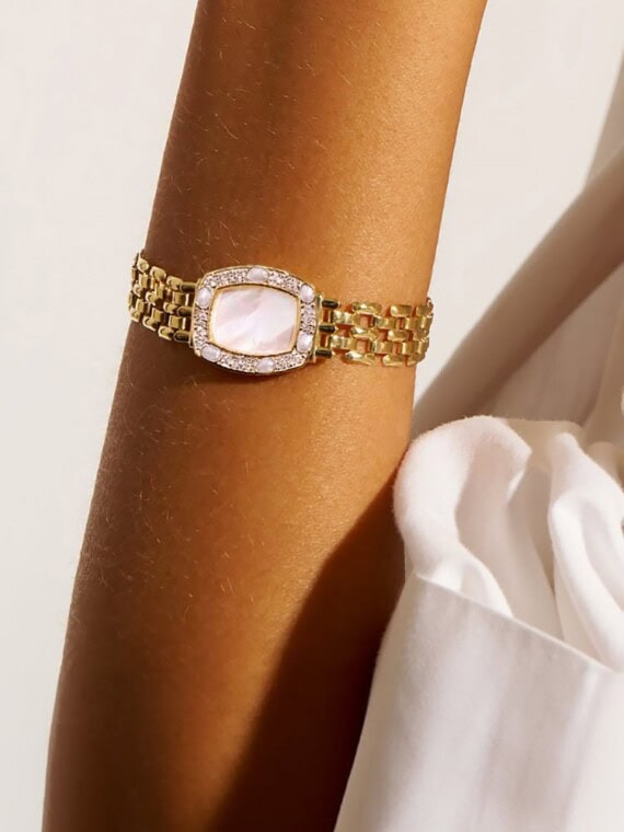 Bracelet ranee nacre