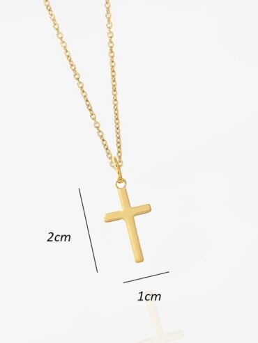 Collier croix Roma