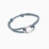 Bracelet cordon anneau homme livarde