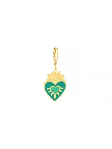 Petites Boucles d'oreilles Frida Lagon
