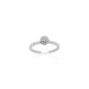 Bague anneau boule brillants archipel