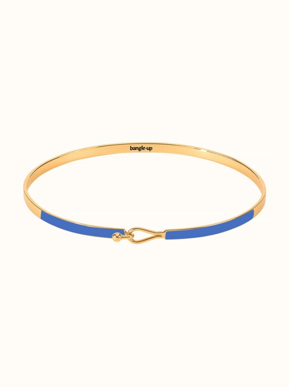 Bracelet fin lily - bleu mykonos