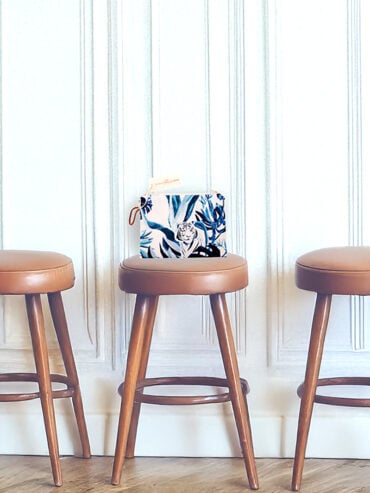 Pochette Le Tigre bleu