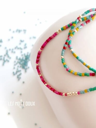 Bracelet nouvelle chance perles