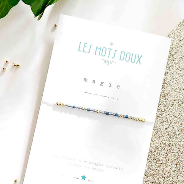 Bracelet perles magie