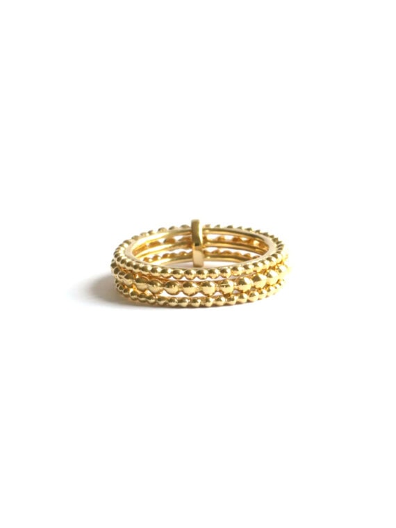Bague 3 rangs escapade