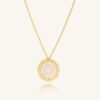 Collier Isabella blanc sable