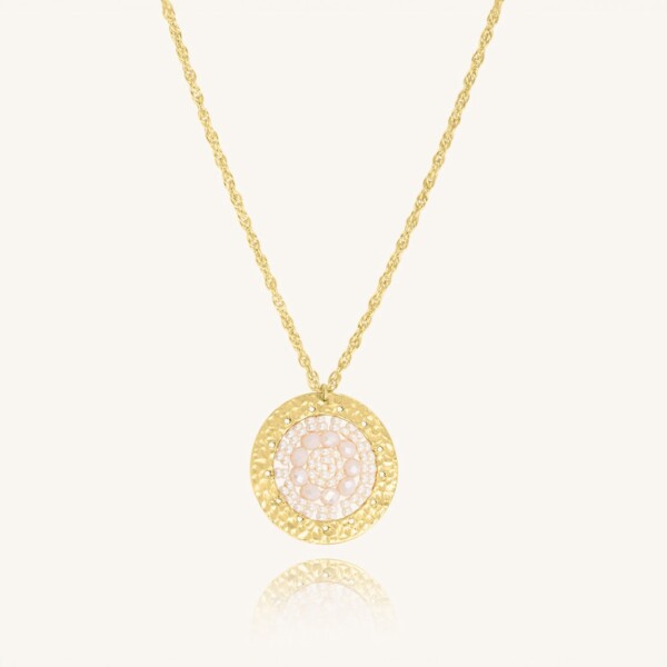 Collier Isabella blanc sable