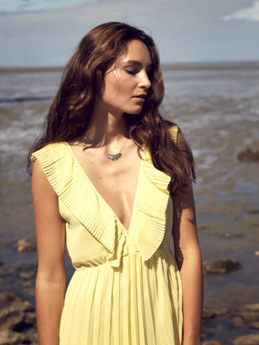 Collier resplendissant Plumes