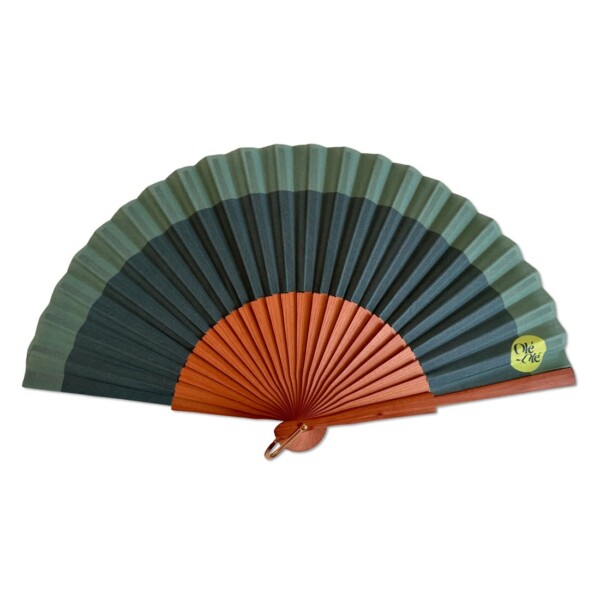 Eventail Brocéliande vert