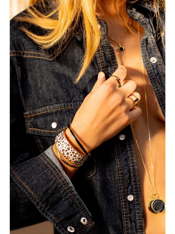 Jonc blangle up noir
