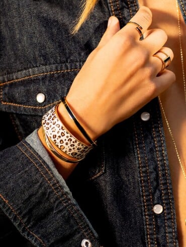 Jonc Bangle Noir