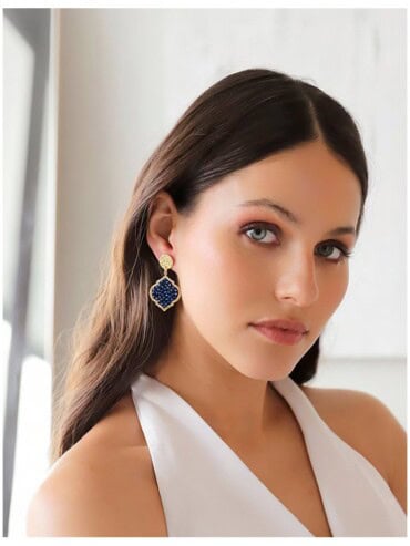 Boucles d'oreilles Mini Diamante Marine