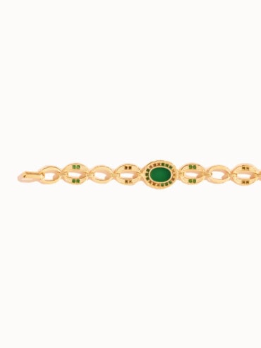Bracelet hera onyx vert