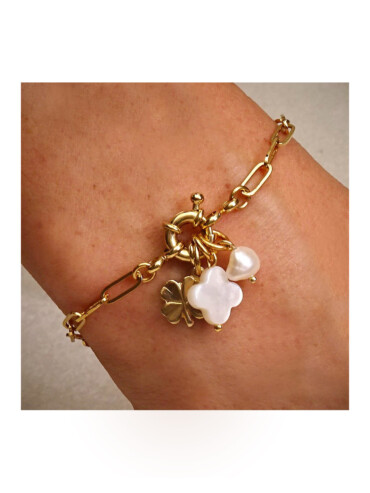 Bracelet fortunae trefle