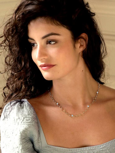 Collier Céleste Pierres fines