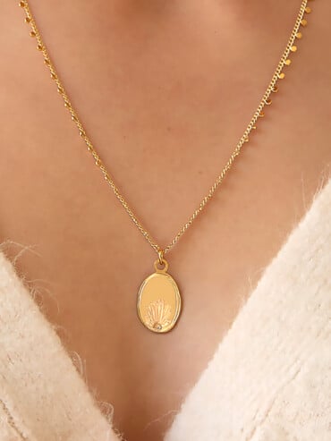 Collier Suzette femme collier médaille