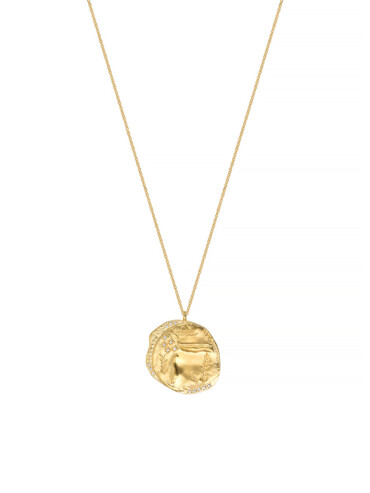 Collier médaille esther