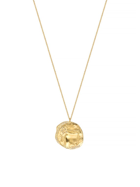 Collier médaille esther