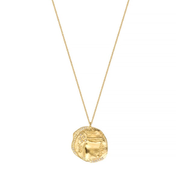 Collier médaille esther