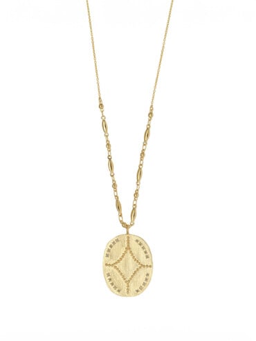 Sautoir sahara médaille