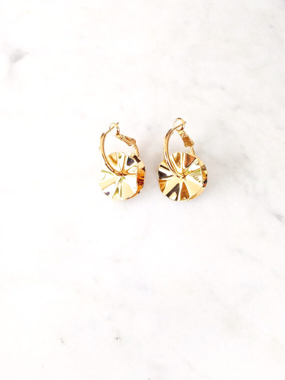 boucles créoles dorées tais