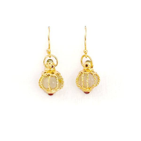 Boucles dana citrine