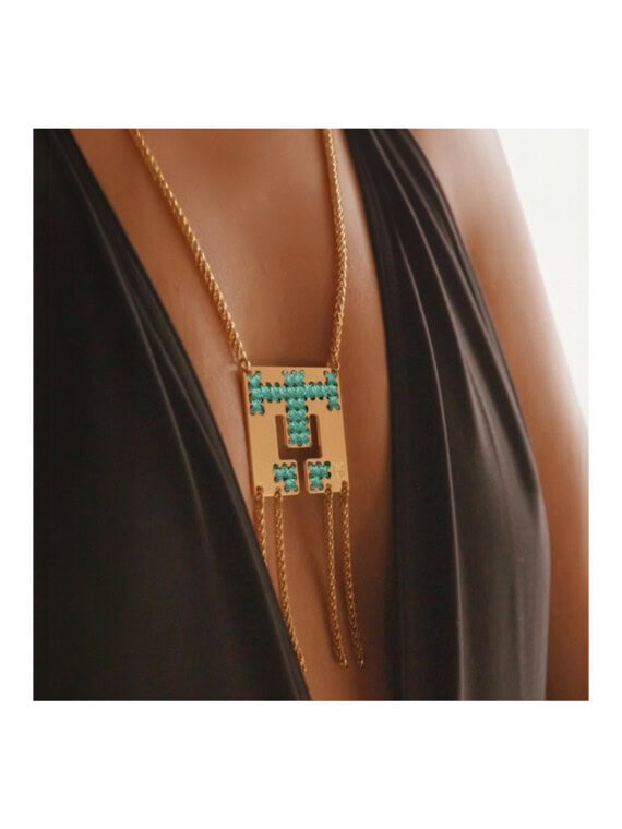 Collier Loreto Turquoise – Image 2